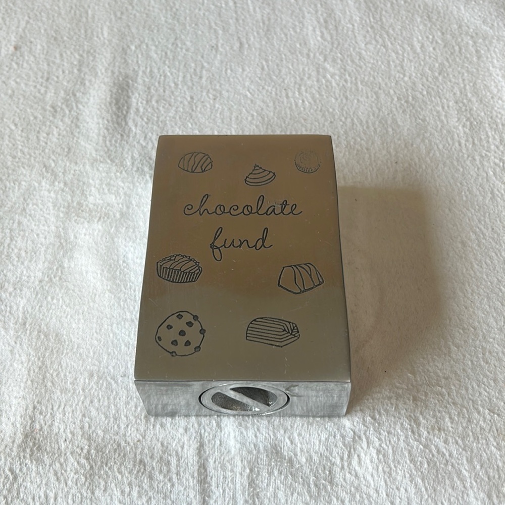 Chocolate Fund, Piggy bank. bombay duck London